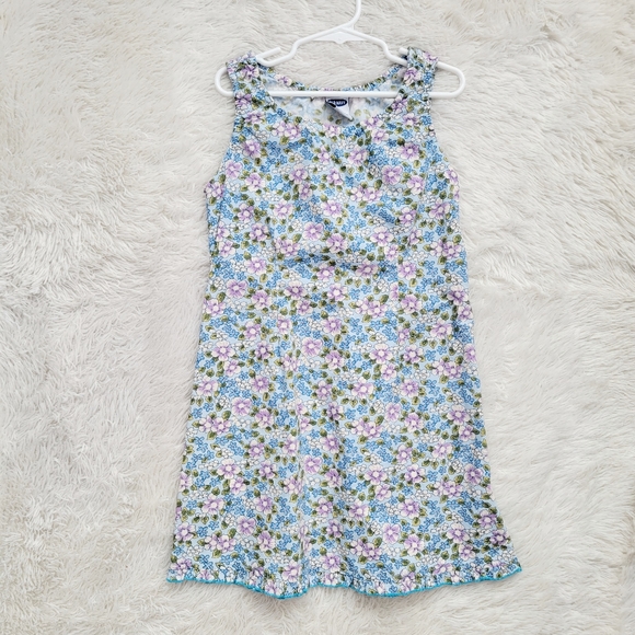 Vintage Y2K Old Navy Floral Kids Dress‎ - Picture 1 of 5